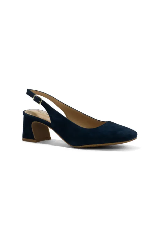 Faelynn Slingback Heels - Navy sold by NYDJ