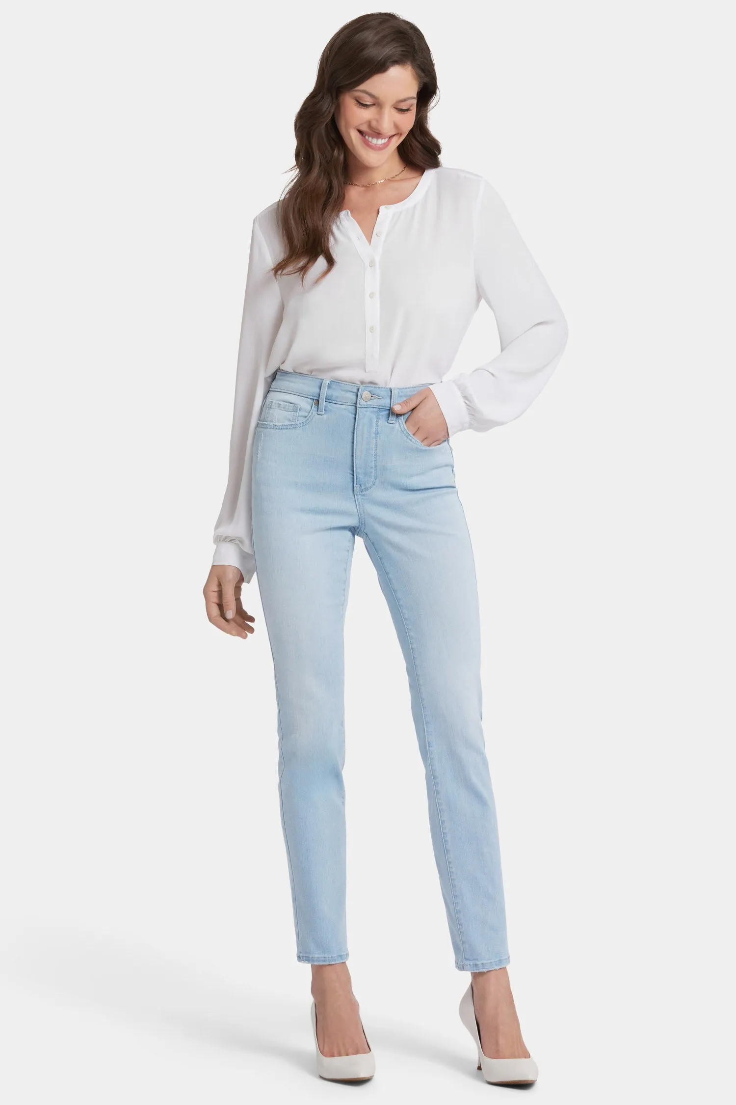 Sheri Slim Jeans - Santorini sold by NYDJ product image thumbnail 4