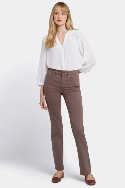 Marilyn Straight Jeans - Dark Wood sold by NYDJ