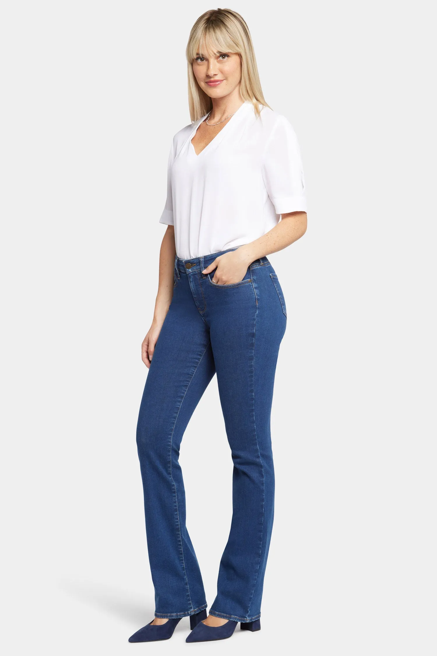 Barbara Bootcut Jeans In Petite - Quinn sold by NYDJ product image thumbnail 5