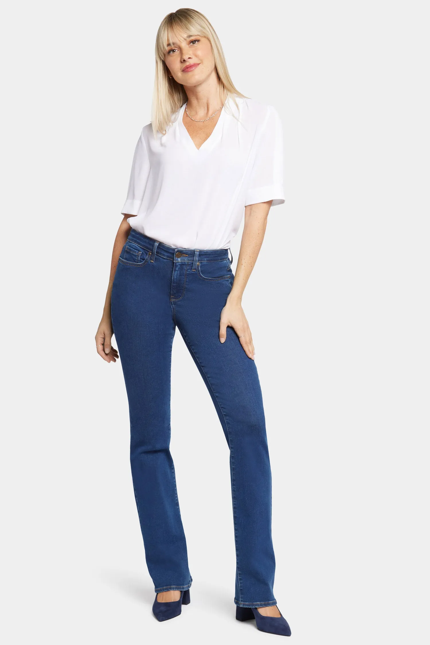 Barbara Bootcut Jeans In Petite - Quinn sold by NYDJ product image thumbnail 4