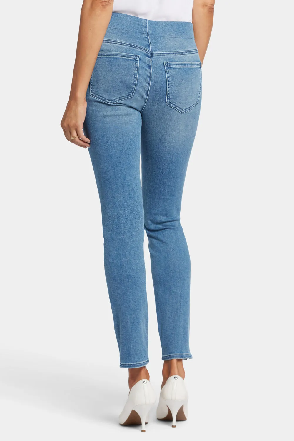 Skinny Ankle Pull-On Jeans - Clean Brickell sold by NYDJ product image thumbnail 2