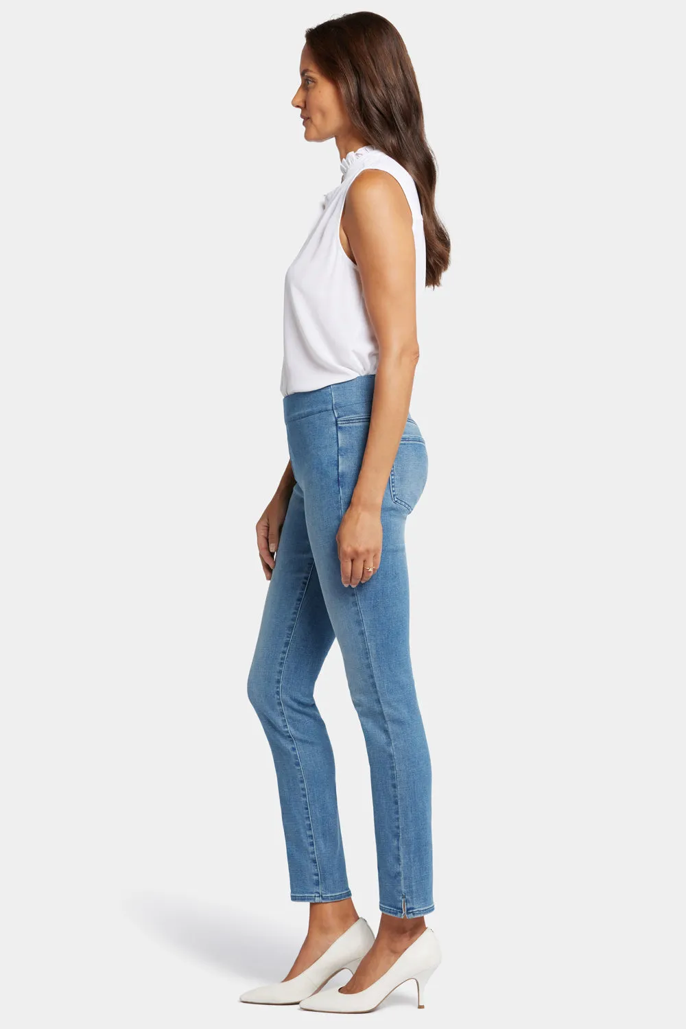 Skinny Ankle Pull-On Jeans - Clean Brickell sold by NYDJ product image thumbnail 5