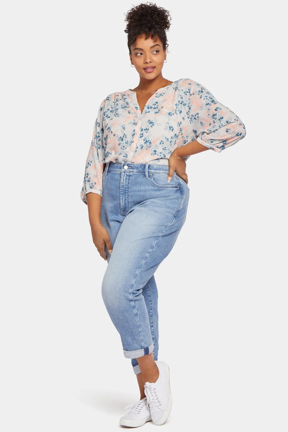 Margot Girlfriend Jeans In Plus Size - Quinta sold by NYDJ product image thumbnail 4