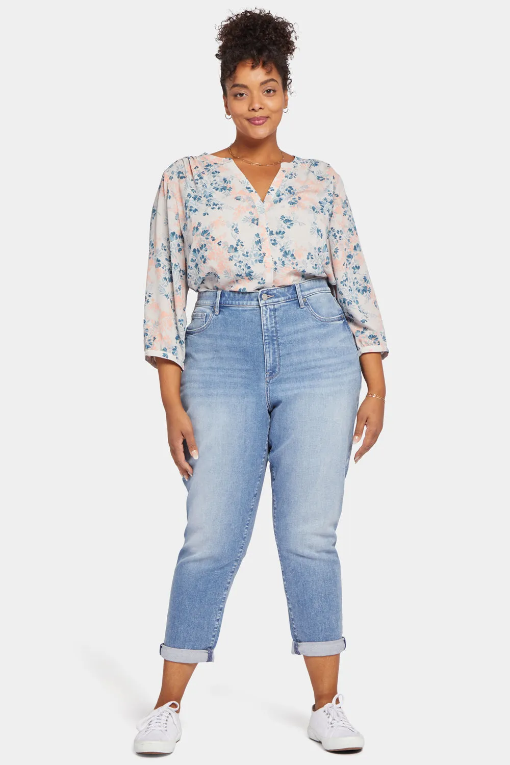 Margot Girlfriend Jeans In Plus Size - Quinta sold by NYDJ product image thumbnail 5
