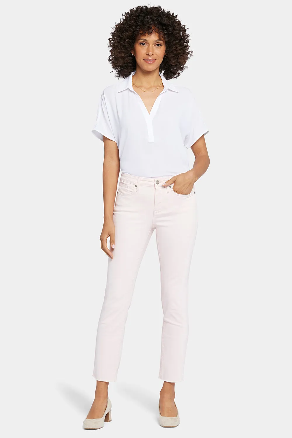 Sheri Slim Ankle Jeans In Petite - Felicity sold by NYDJ product image thumbnail 4