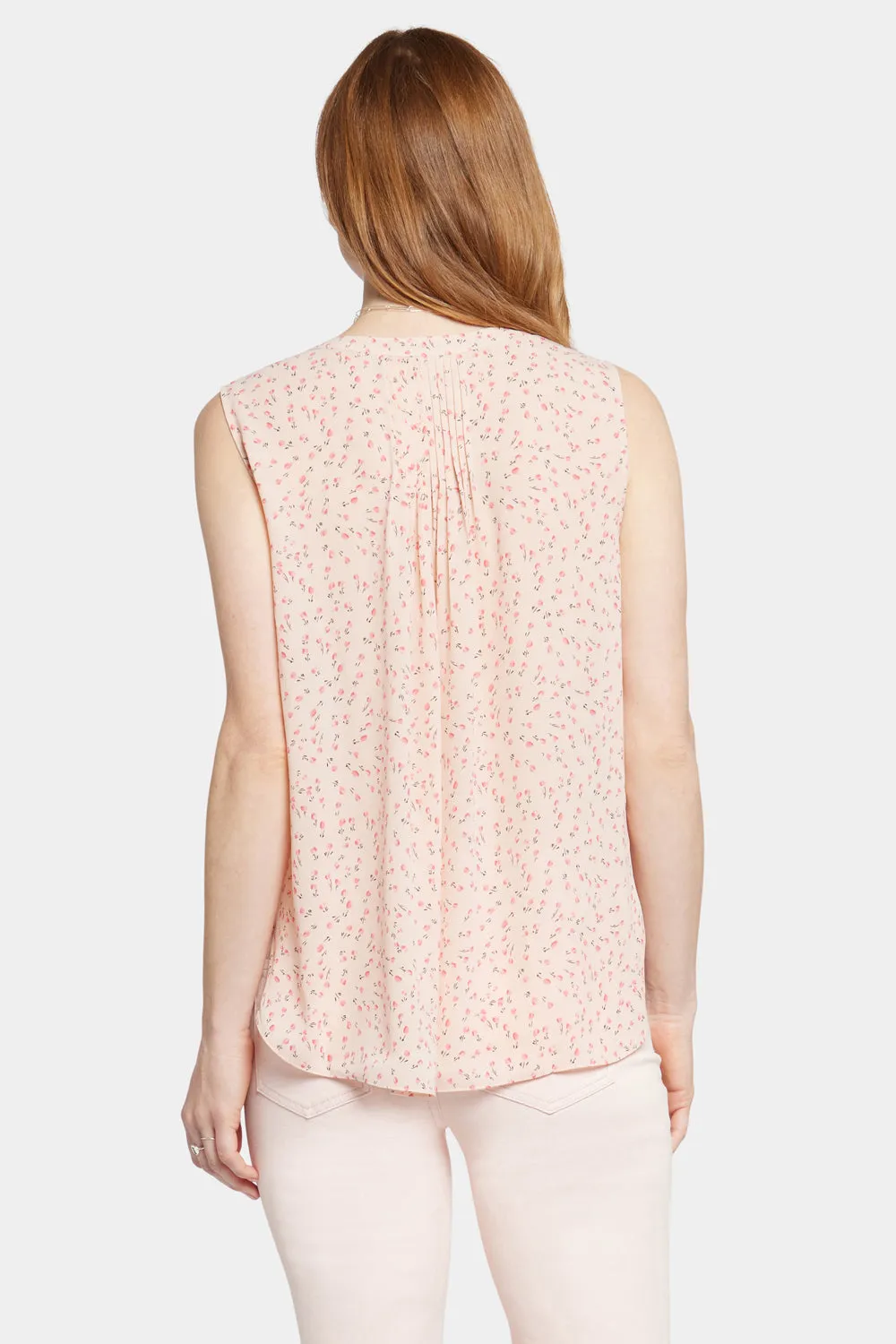 Sleeveless Pintuck Blouse - Sweet Home sold by NYDJ product image thumbnail 2