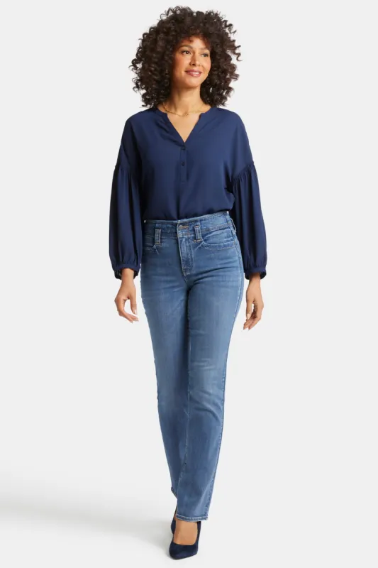 Marilyn Straight Jeans - Clear Brook sold by NYDJ