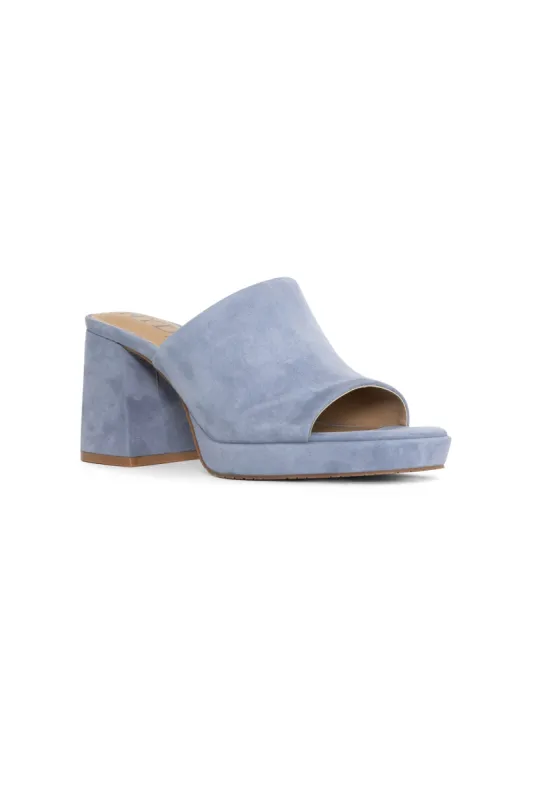 Dewi Platform Sandals - Blue sold by NYDJ