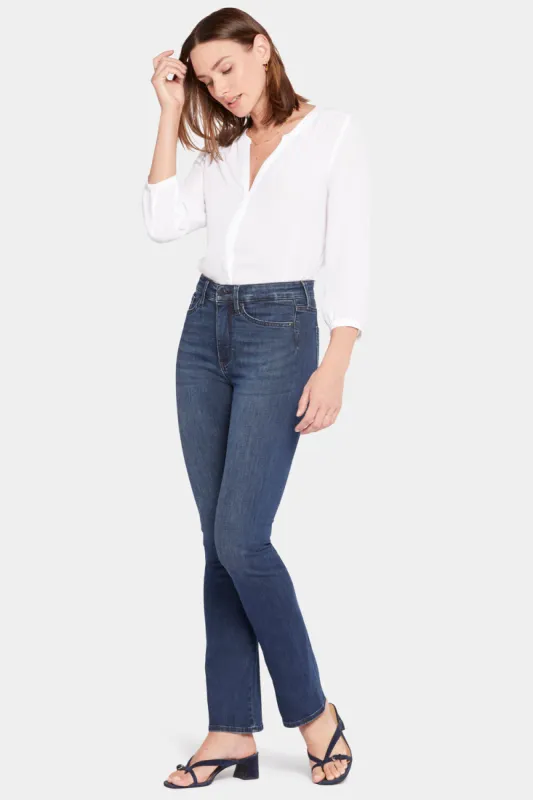 Le Silhouette Slim Bootcut Jeans In Petite - Precious sold by NYDJ