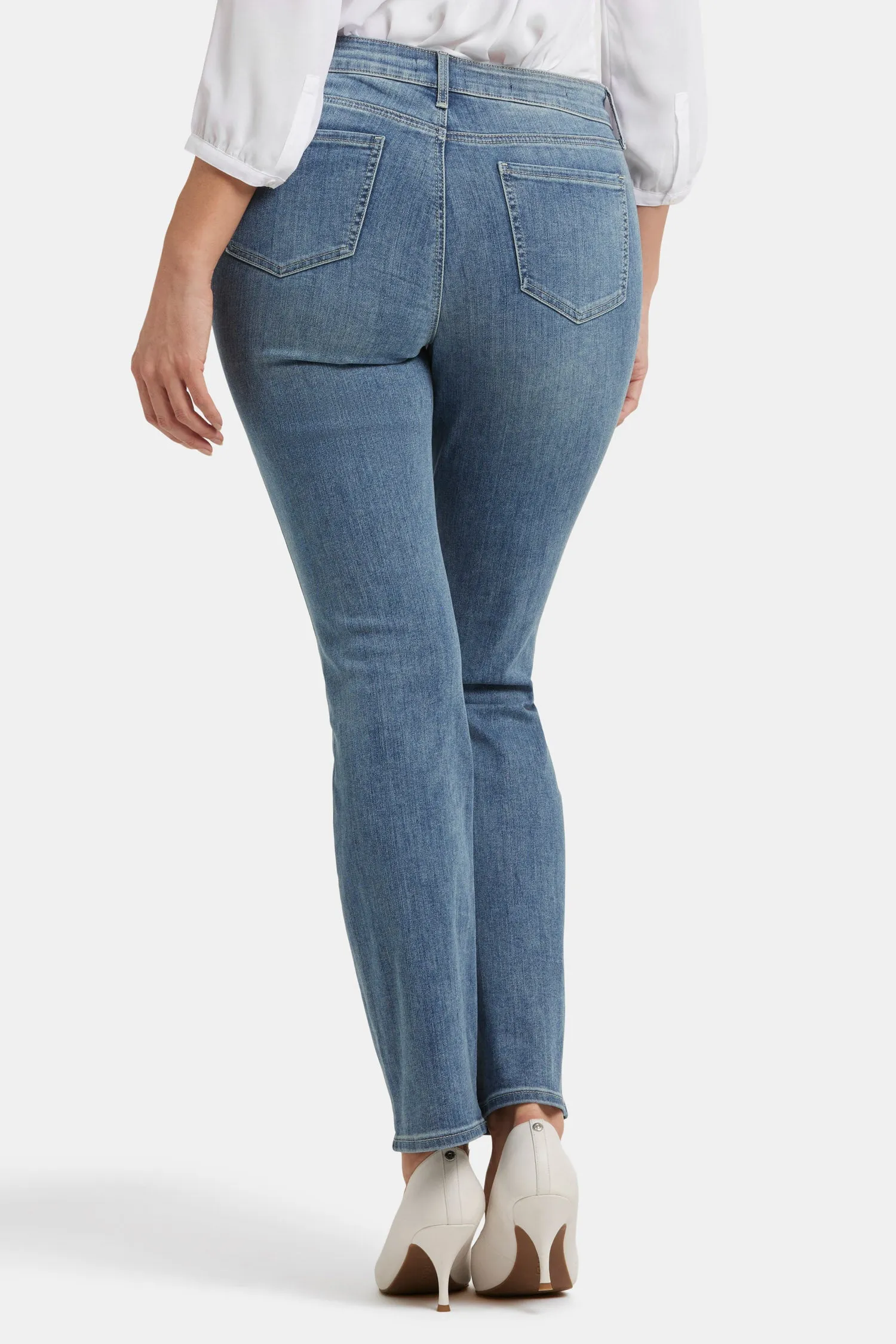 Marilyn Straight Jeans - Heyburn Wash sold by NYDJ product image thumbnail 5