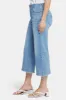 Brigitte Wide Leg Capri Jeans In Petite - Corfu sold by NYDJ