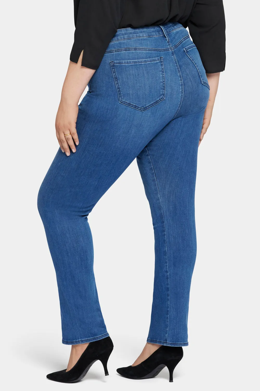 Le Silhouette Slim Bootcut Jeans In Plus Size - Amour sold by NYDJ product image thumbnail 2