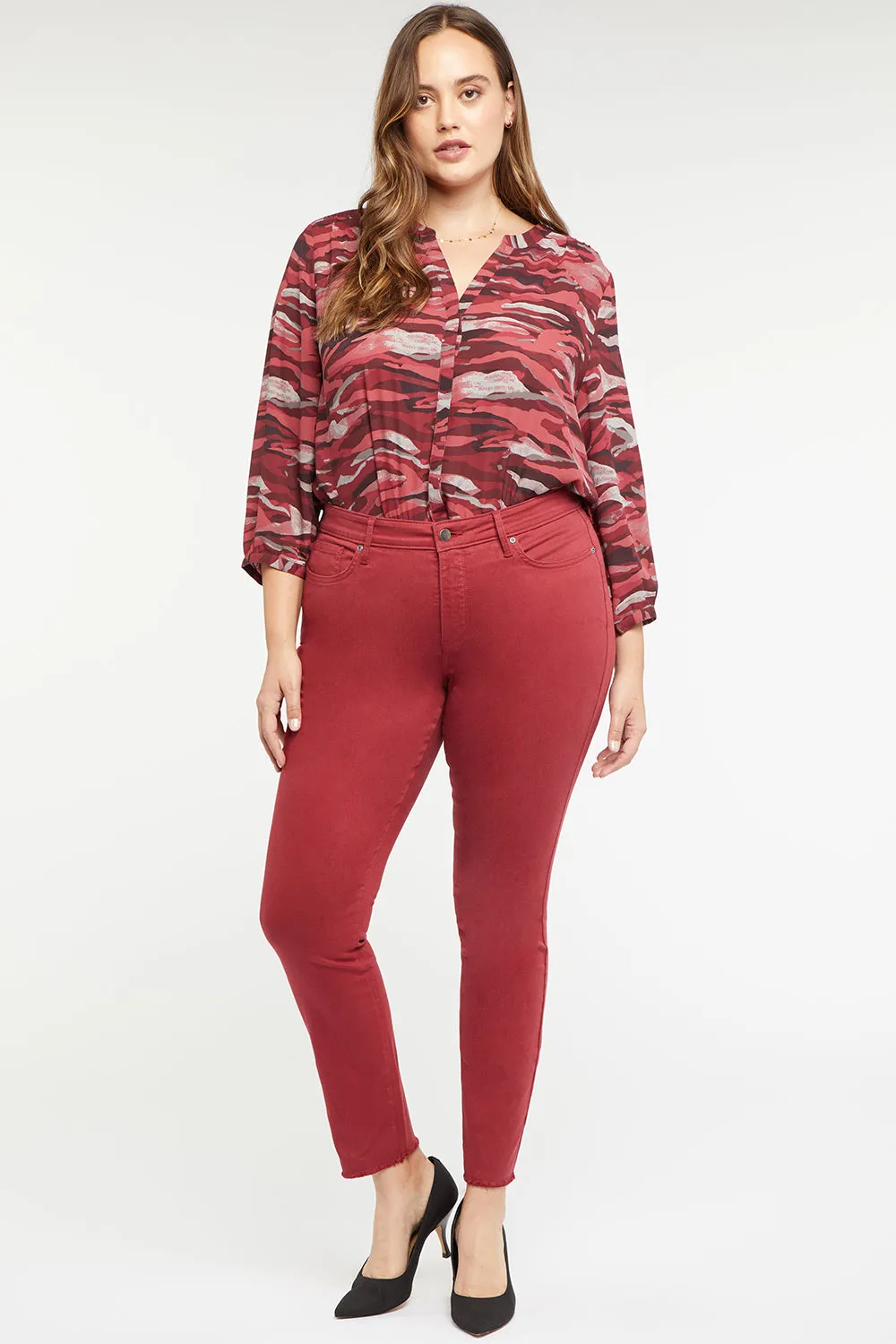 Ami Skinny Jeans In Plus Size - Boysenberry sold by NYDJ