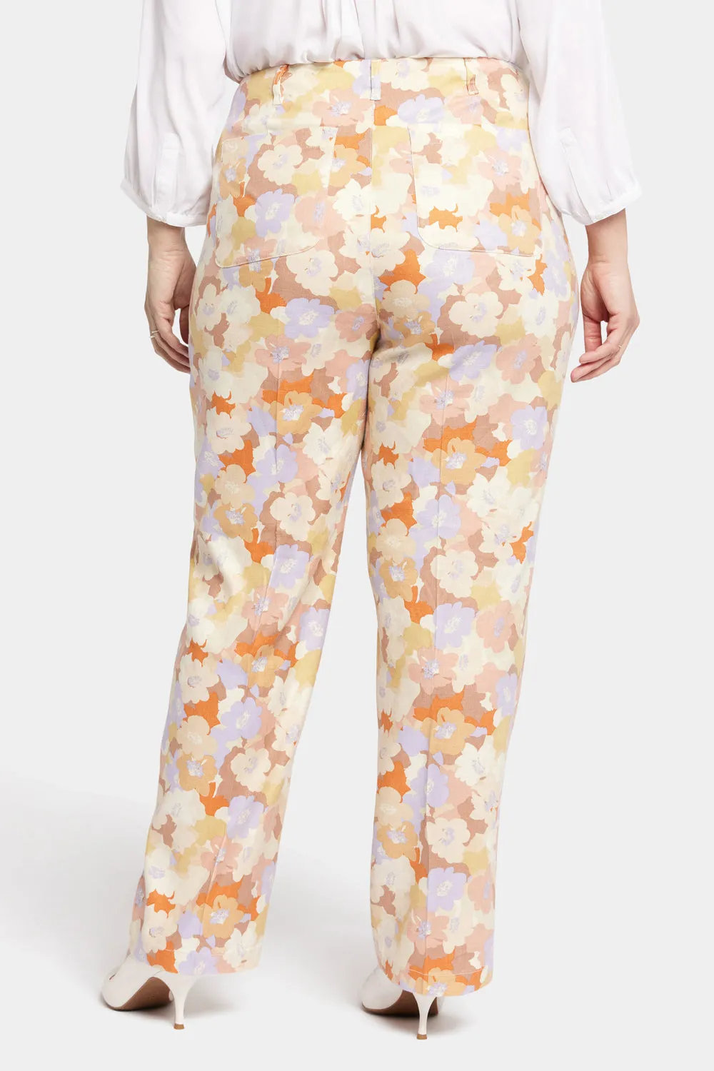 Marilyn Straight Pants In Plus Size - Sunset Grove sold by NYDJ product image thumbnail 2