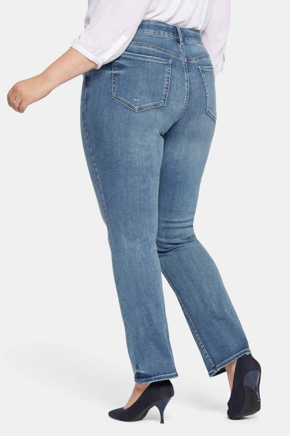 Waist-Match™ Marilyn Straight Jeans In Plus Size - Romance sold by NYDJ product image thumbnail 2