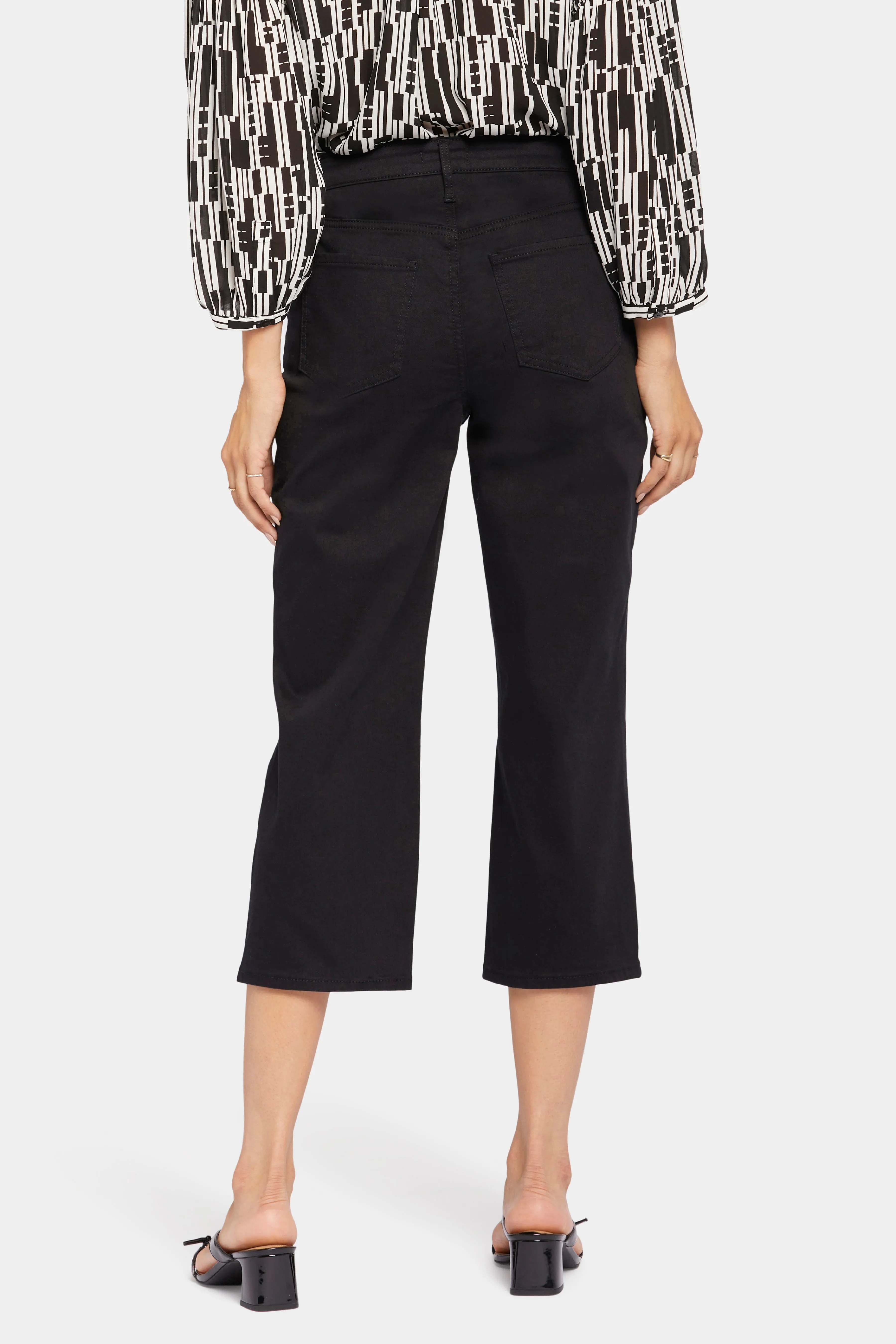 Joni Relaxed Capri Jeans In Petite - Black sold by NYDJ product image thumbnail 2