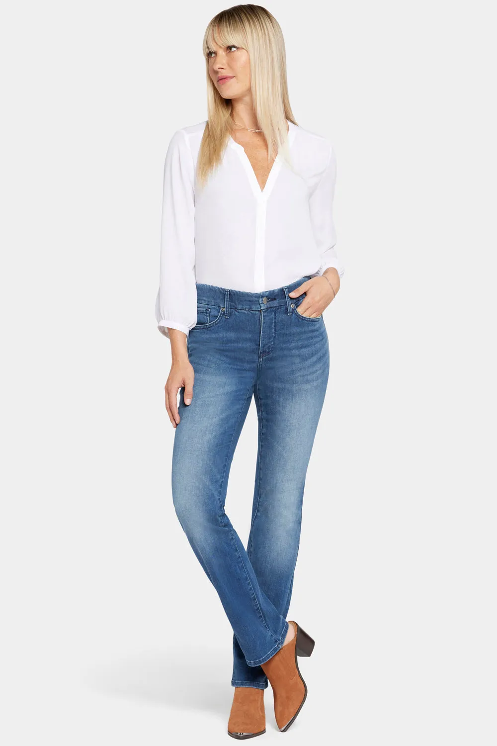 Waist-Match™ Marilyn Straight Jeans - Caliente sold by NYDJ product image thumbnail 4