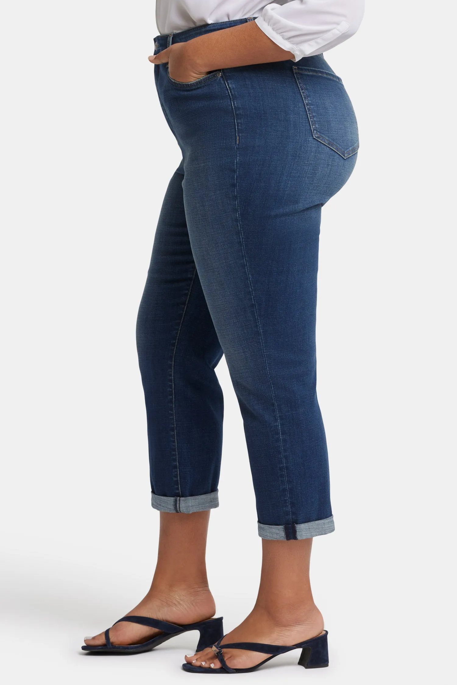 Margot Girlfriend Jeans In Plus Size - Olympus sold by NYDJ product image thumbnail 3