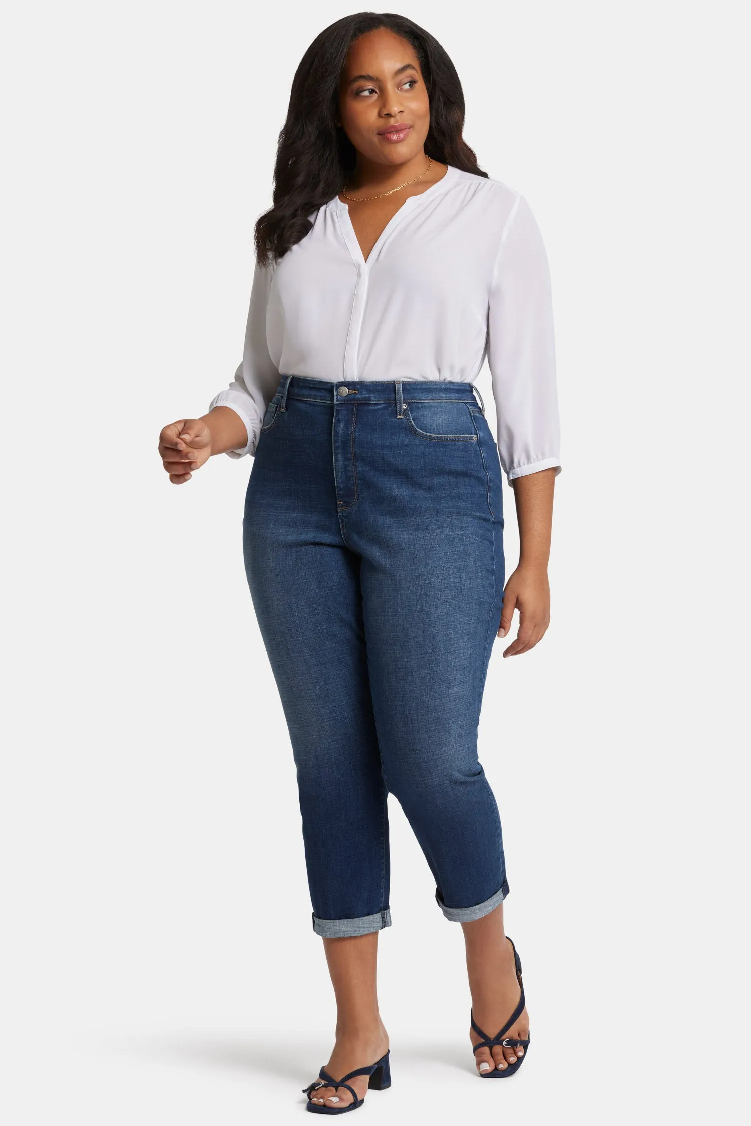 Margot Girlfriend Jeans In Plus Size - Olympus sold by NYDJ product image thumbnail 4