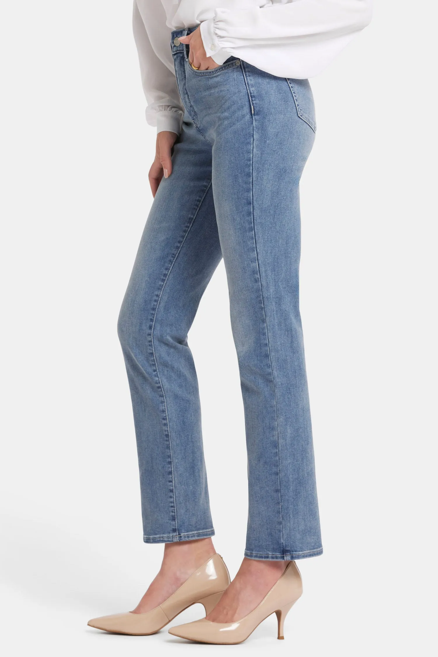 Marilyn Straight Jeans - Hayden Valley sold by NYDJ product image thumbnail 3