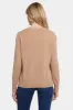 Cashmere Essential Crewneck Sweater - Tan sold by NYDJ