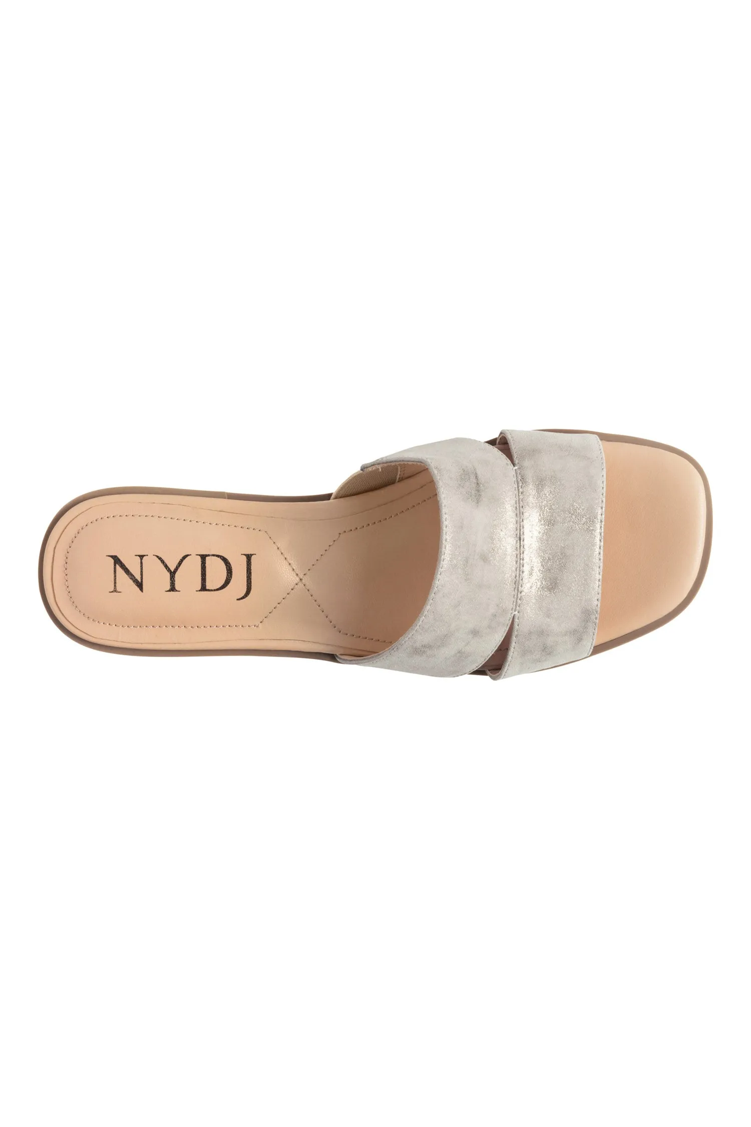 Raizy Wedge Sandals - Pewter sold by NYDJ product image thumbnail 4