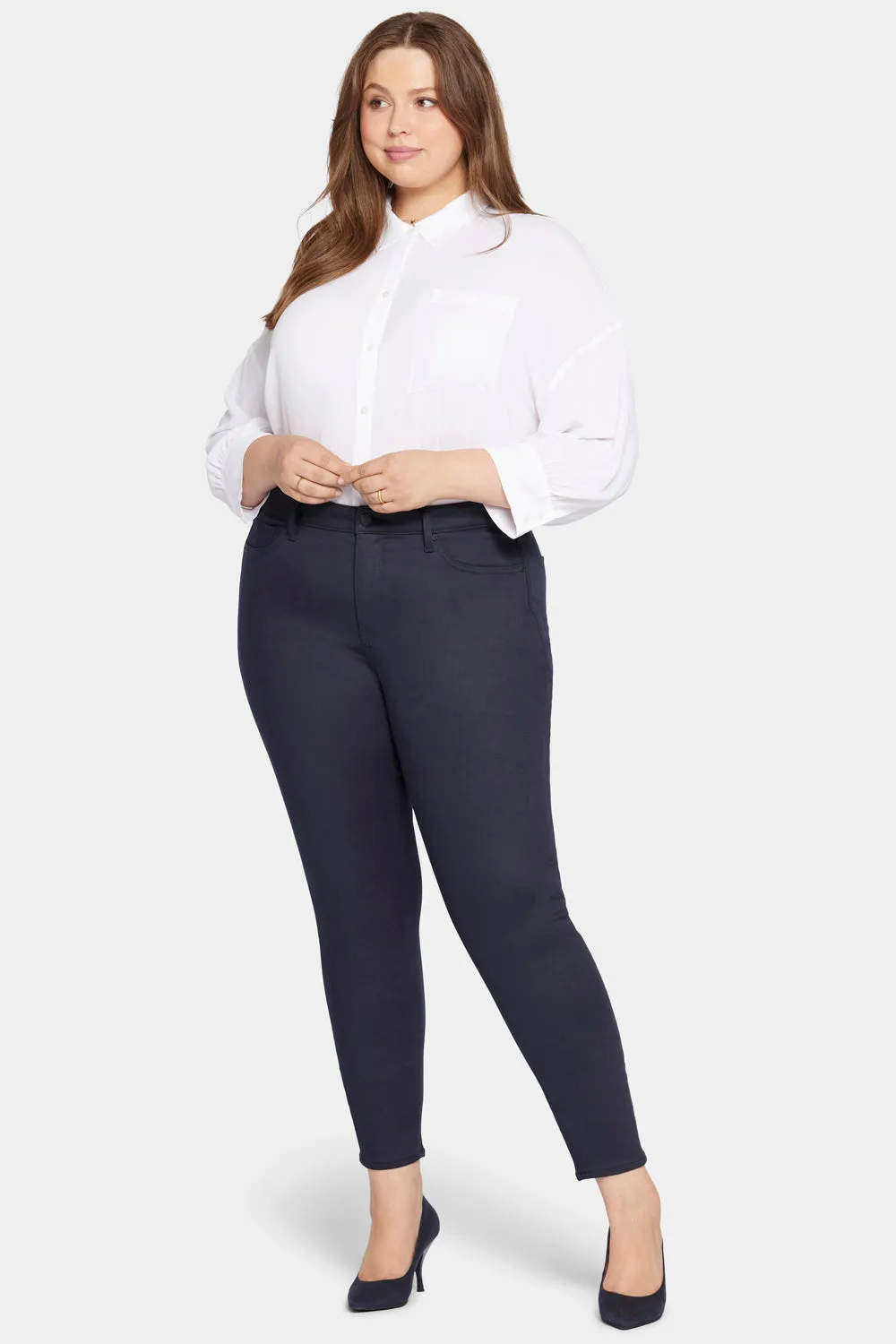 Ami Skinny Jeans In Plus Size - Dark Rinse sold by NYDJ