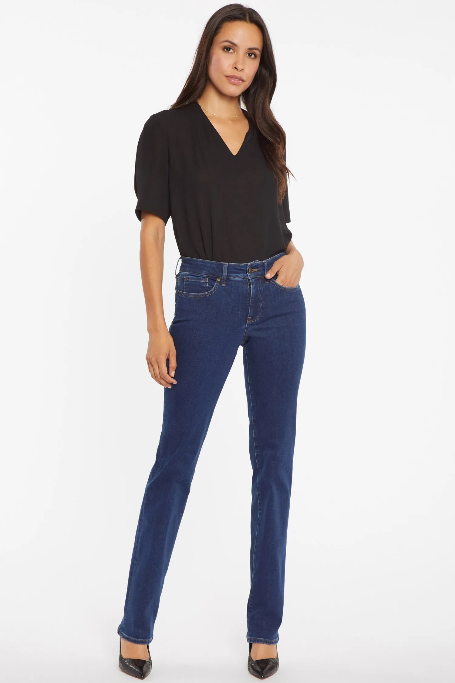 Marilyn Straight Jeans - Quinn sold by NYDJ
