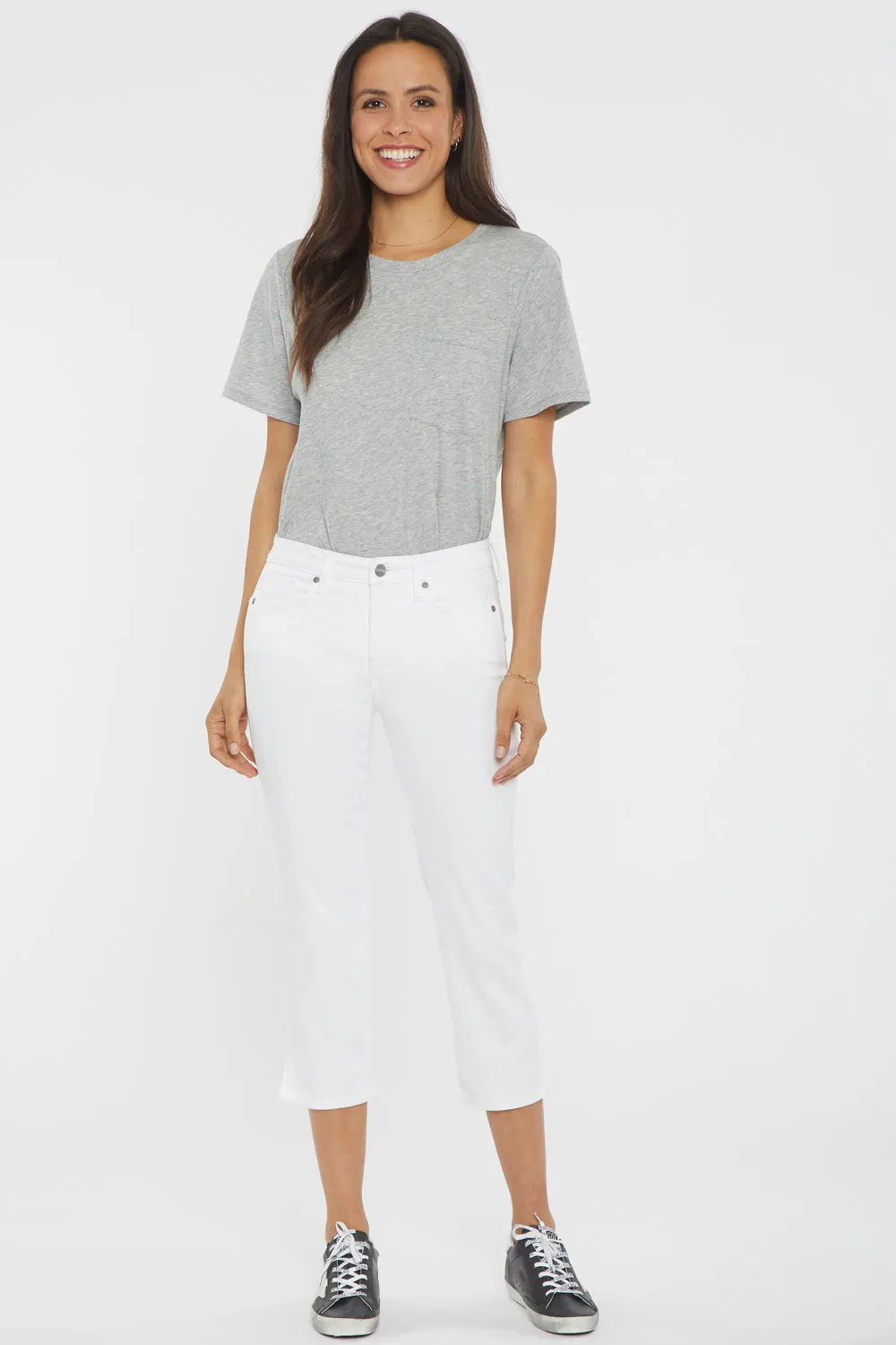Chloe Capri Jeans - Optic White sold by NYDJ