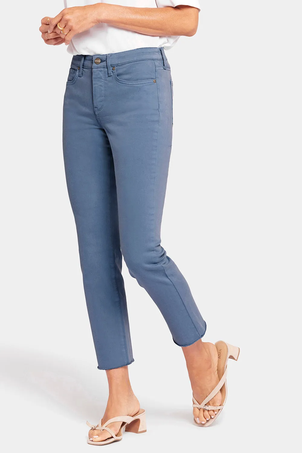 Sheri Slim Ankle Jeans - Blue Stone sold by NYDJ product image thumbnail 3
