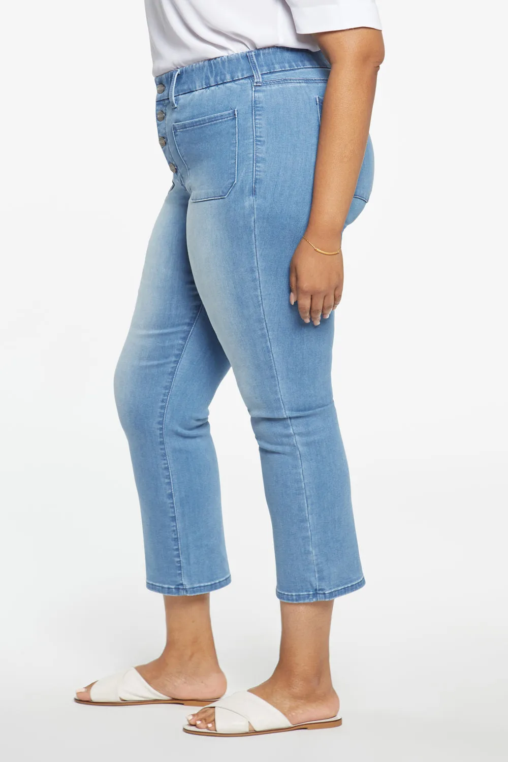 Waist-Match™ Marilyn Straight Ankle Jeans In Plus Size - Everly sold by NYDJ product image thumbnail 3