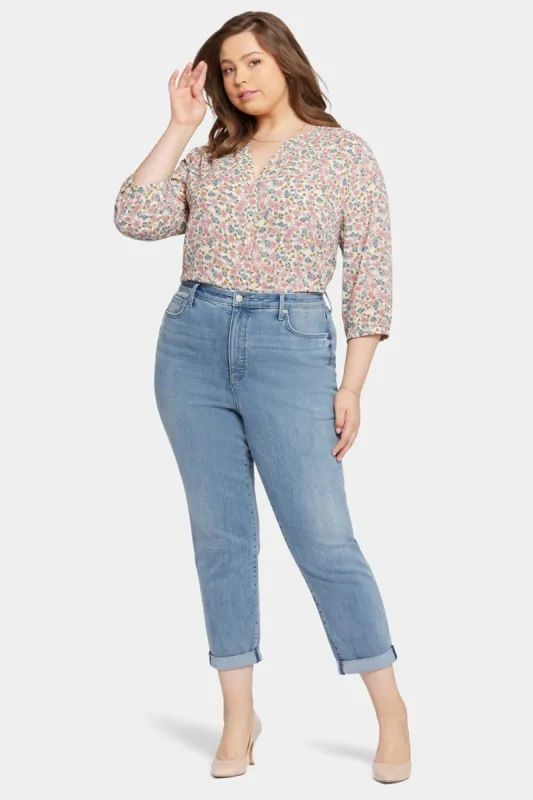 Margot Girlfriend Jeans In Plus Size - Angel sold by NYDJ