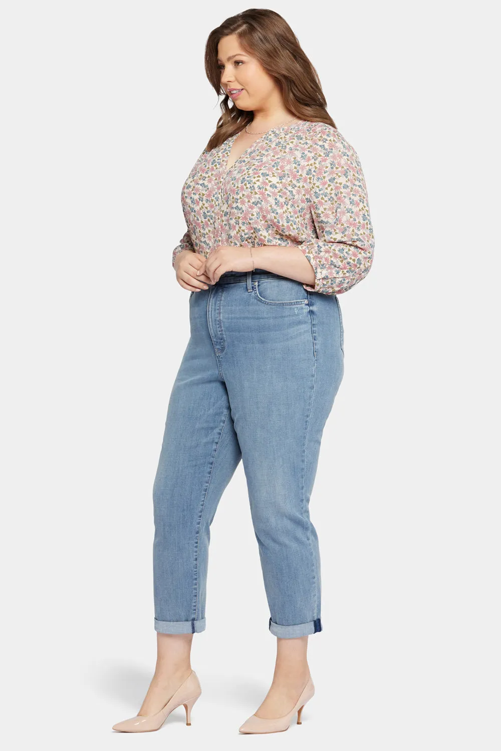 Margot Girlfriend Jeans In Plus Size - Angel sold by NYDJ product image thumbnail 5