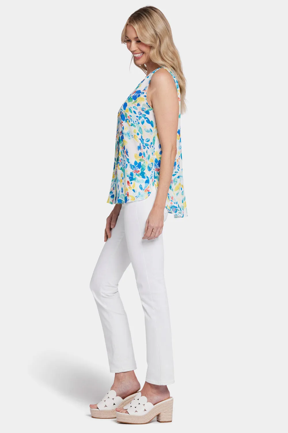 Sleeveless Pintuck Blouse - Willow Springs sold by NYDJ product image thumbnail 3
