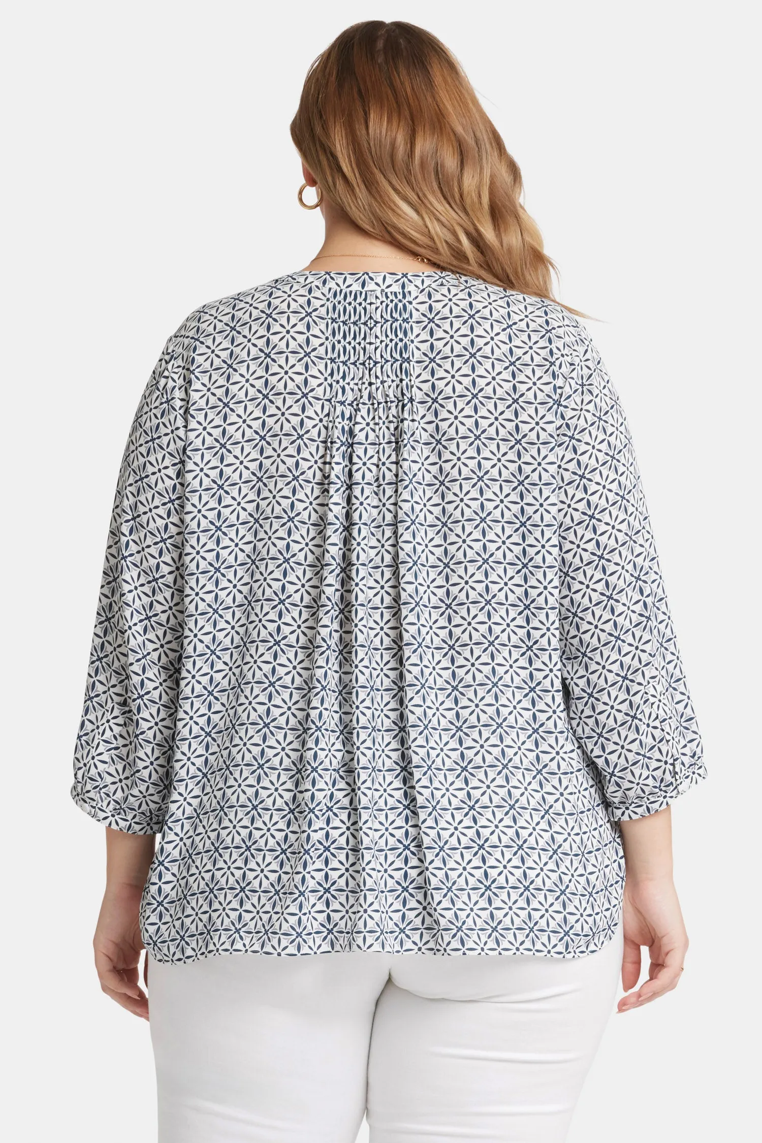 Pintuck Blouse In Plus Size - Early Bird sold by NYDJ product image thumbnail 2