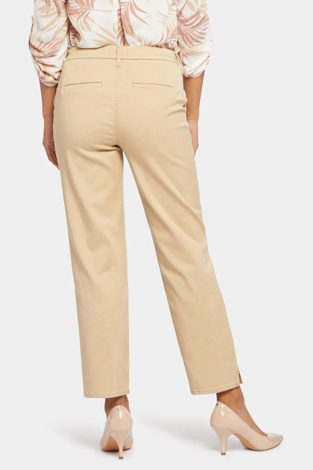 Relaxed Ankle Trouser Pants - Cashmere sold by NYDJ product image thumbnail 2