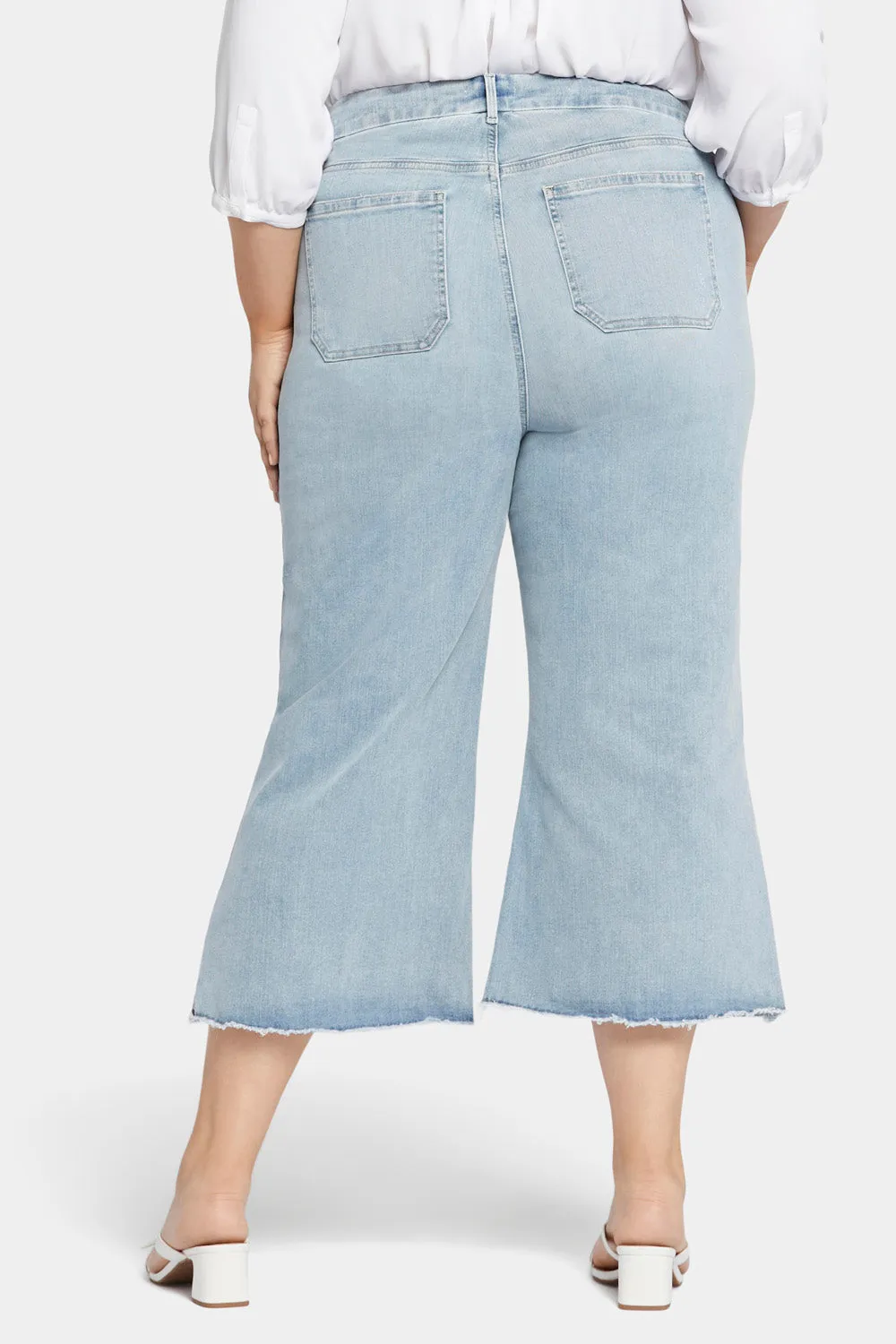 Patchie Wide Leg Capri Jeans In Plus Size - Divine sold by NYDJ product image thumbnail 2
