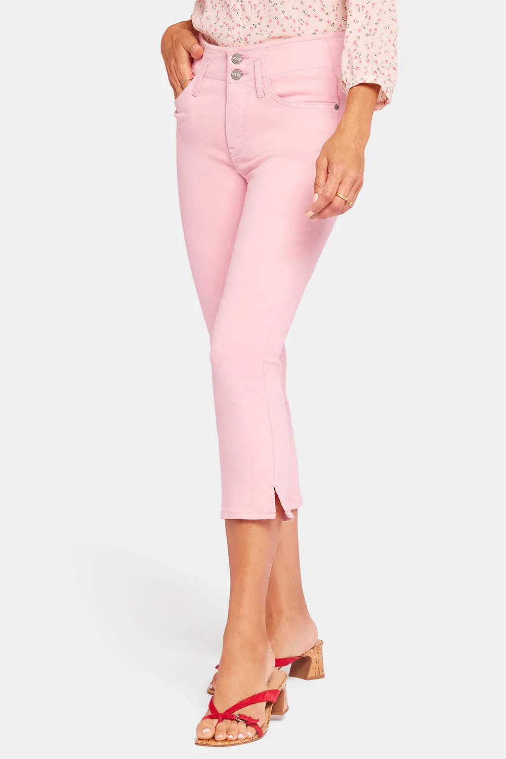 Chloe Capri Jeans In Petite - Aphrodite sold by NYDJ product image thumbnail 3
