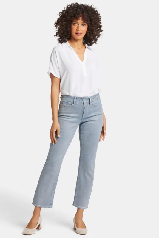 Marilyn Straight Ankle Jeans - Sparkling Lights sold by NYDJ