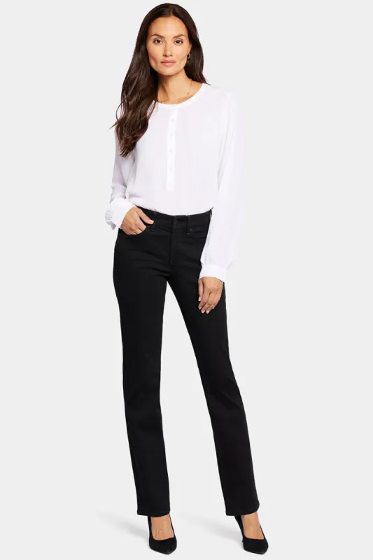 Waist-Match™ Marilyn Straight Jeans - Black sold by NYDJ