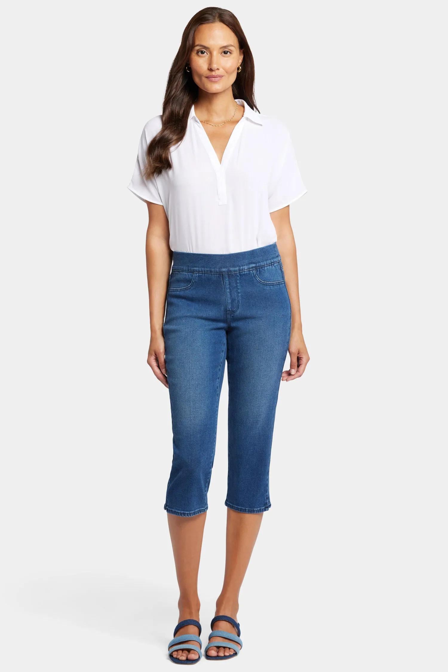 Dakota Crop Pull-On Jeans In Petite - Olympus sold by NYDJ product image thumbnail 4
