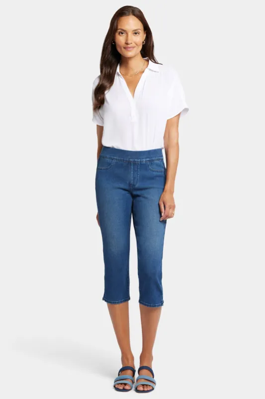 Dakota Crop Pull-On Jeans In Petite  - Olympus sold by NYDJ