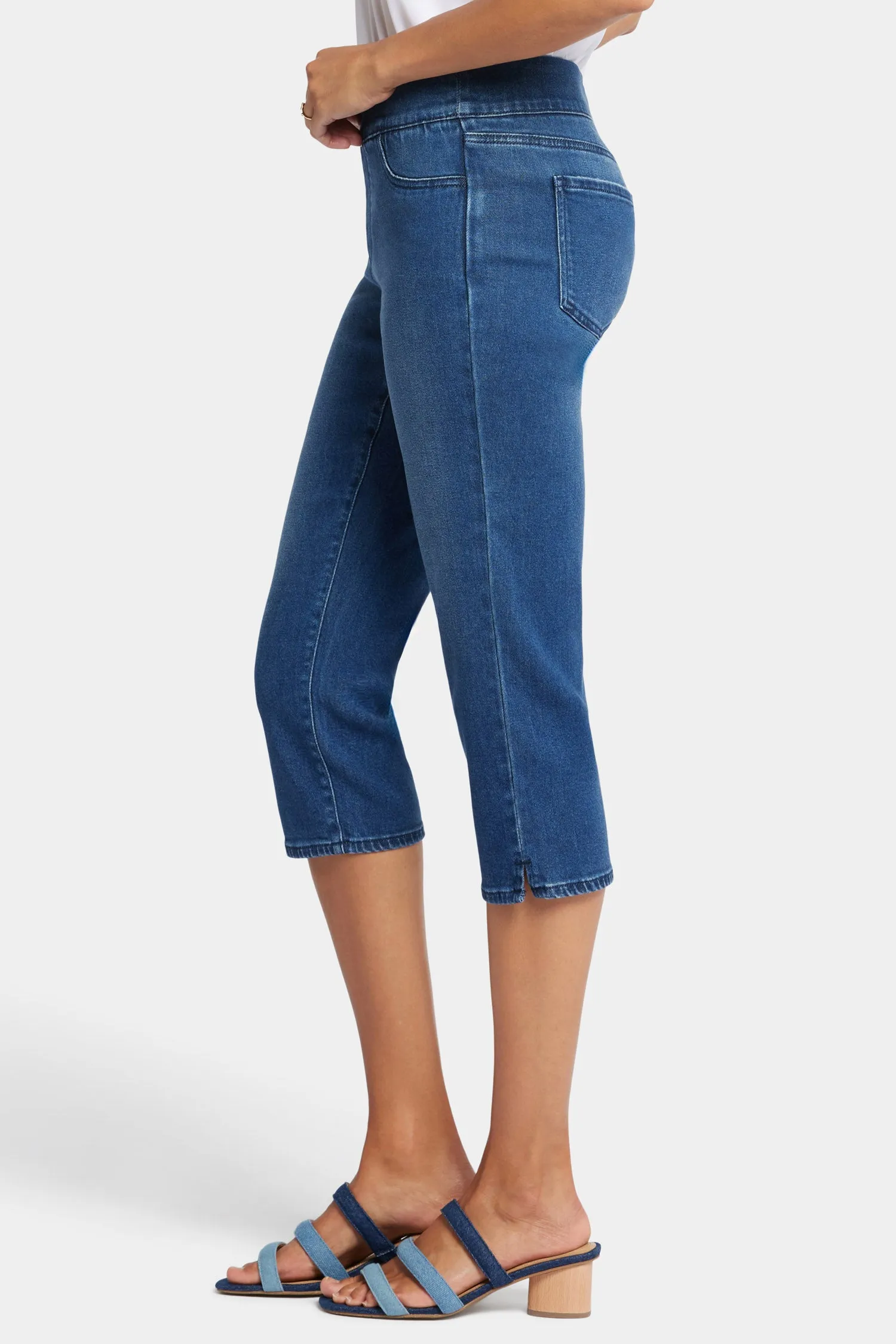 Dakota Crop Pull-On Jeans In Petite - Olympus sold by NYDJ product image thumbnail 3