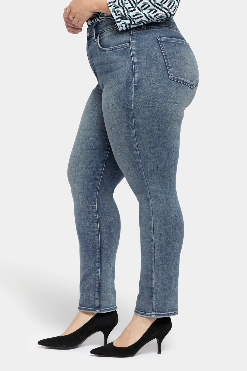 Sheri Slim Jeans In Plus Size - Playlist sold by NYDJ product image thumbnail 3