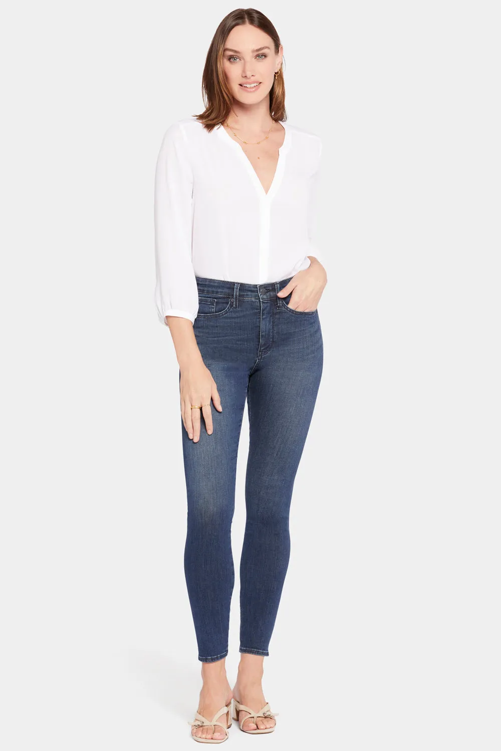 Le Silhouette Ami Skinny Jeans - Precious sold by NYDJ product image thumbnail 4
