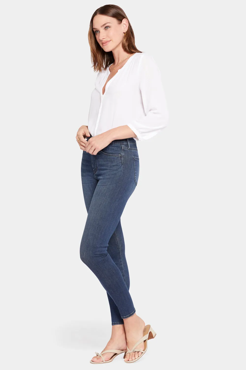 Le Silhouette Ami Skinny Jeans - Precious sold by NYDJ product image thumbnail 5