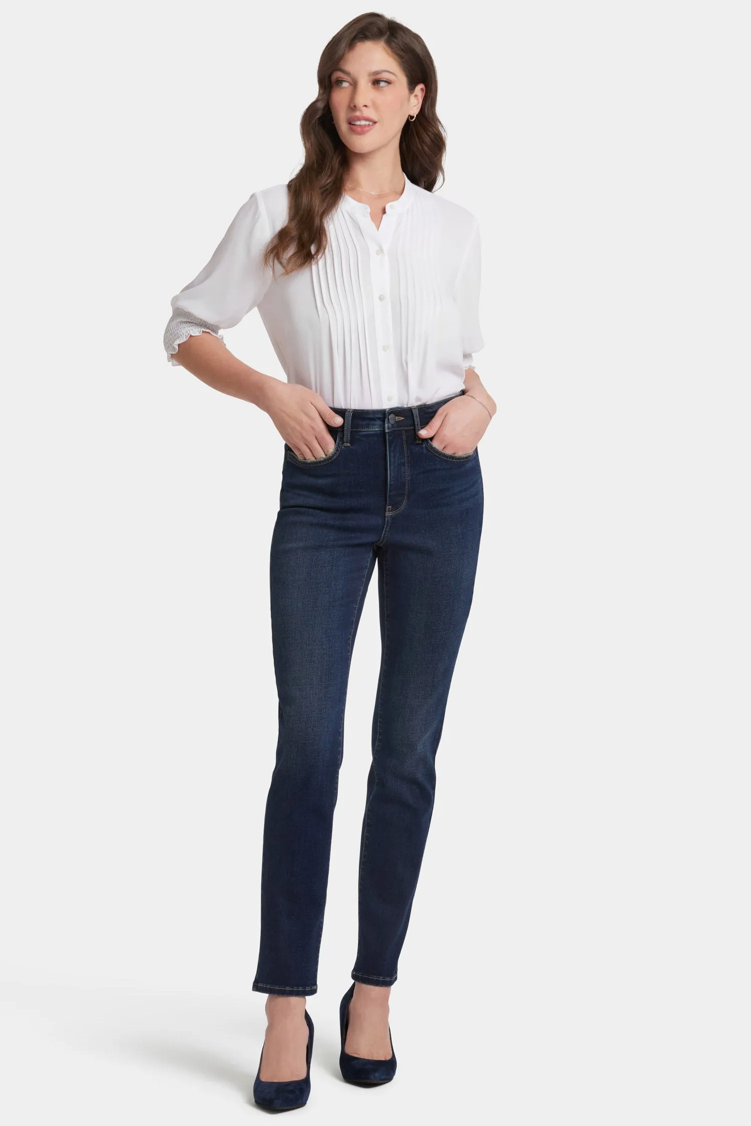 Sheri Slim Jeans - Lotus Gardens sold by NYDJ product image thumbnail 4