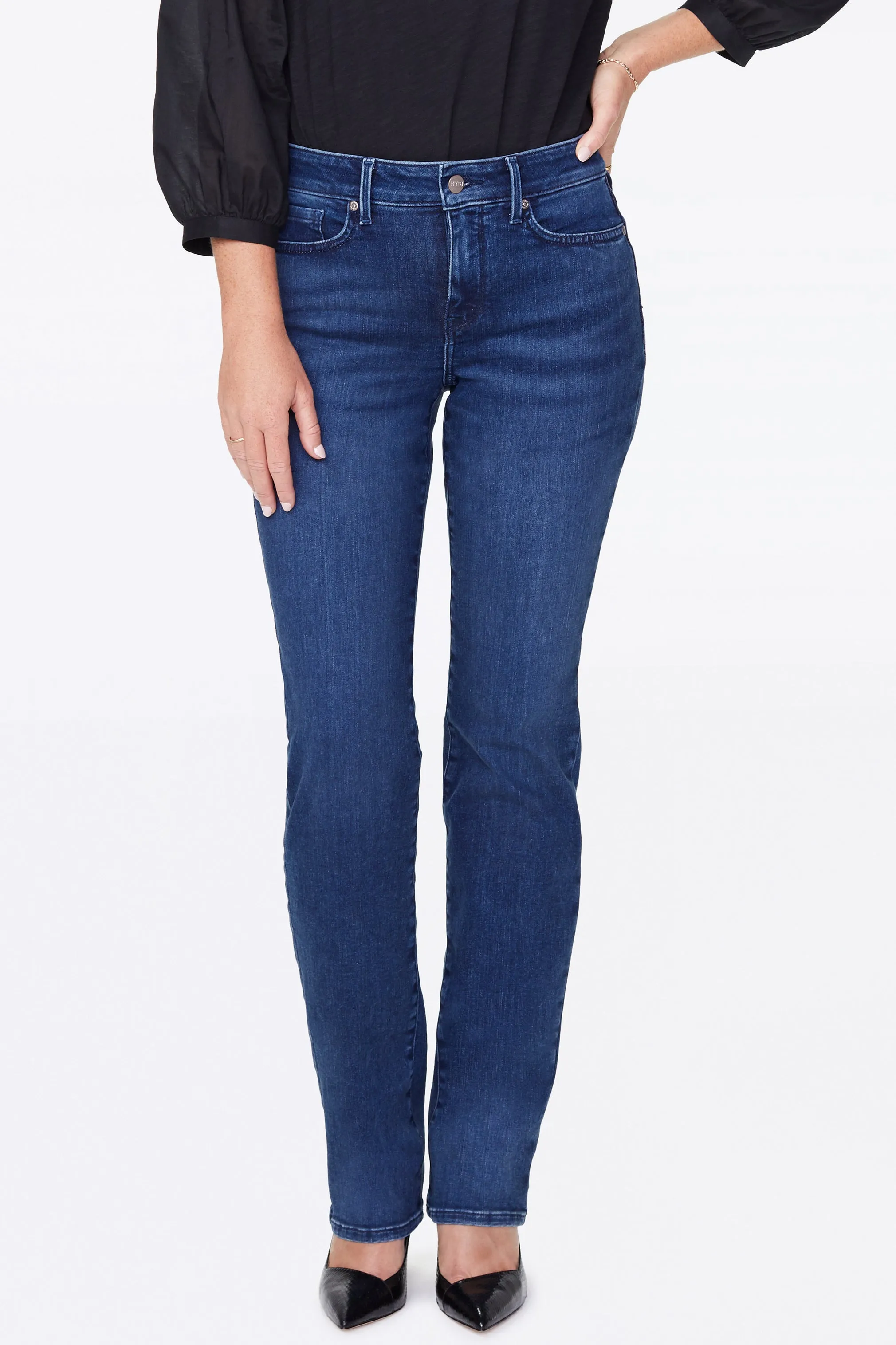 Marilyn Straight Jeans - Habana sold by NYDJ