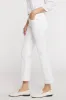 Marilyn Straight Ankle Jeans - Optic White sold by NYDJ